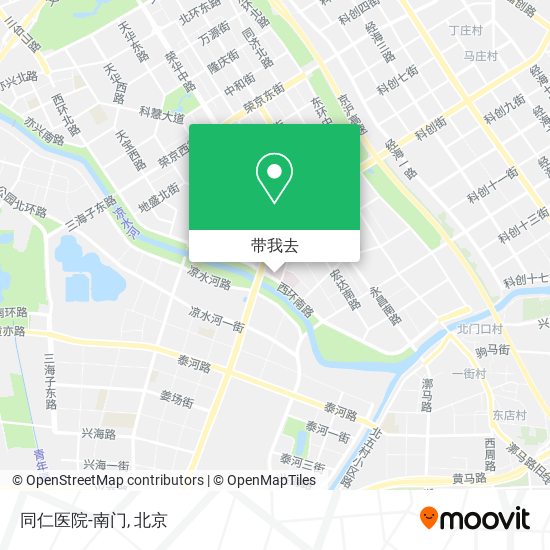 同仁医院-南门地图