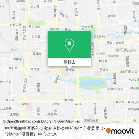 中国民间中医医药研究开发协会中药外治专业委员会-“贴针灸”项目推广中心地图