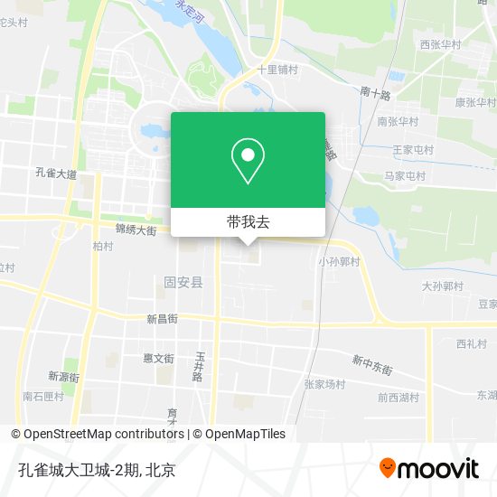 孔雀城大卫城-2期地图