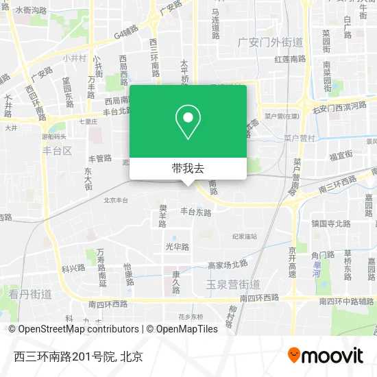 西三环南路201号院地图