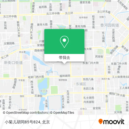 小菊儿胡同85号824地图