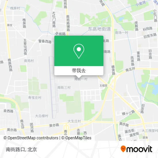 南街路口地图