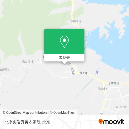 北京尖岩秀英农家院地图