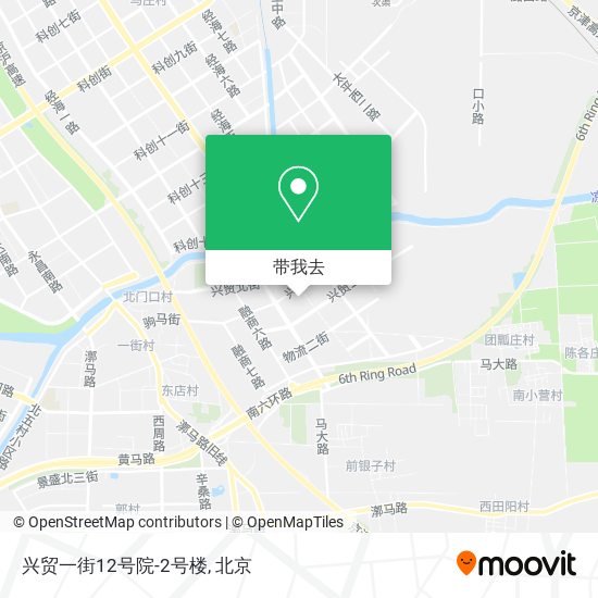 兴贸一街12号院-2号楼地图