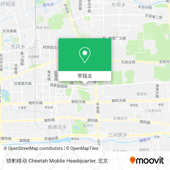 猎豹移动 Cheetah Mobile Headquarter地图