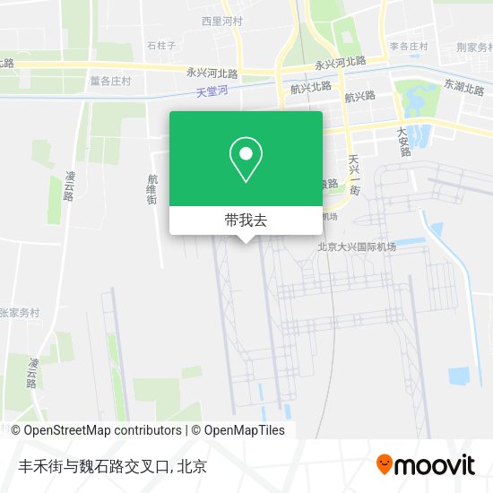 丰禾街与魏石路交叉口地图