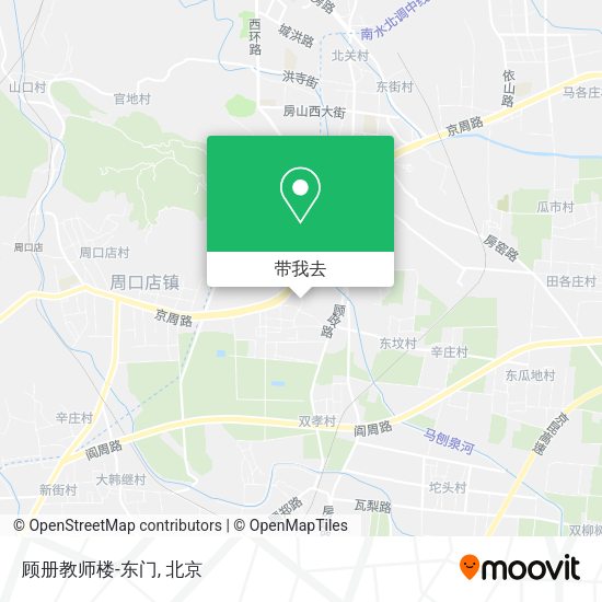 顾册教师楼-东门地图