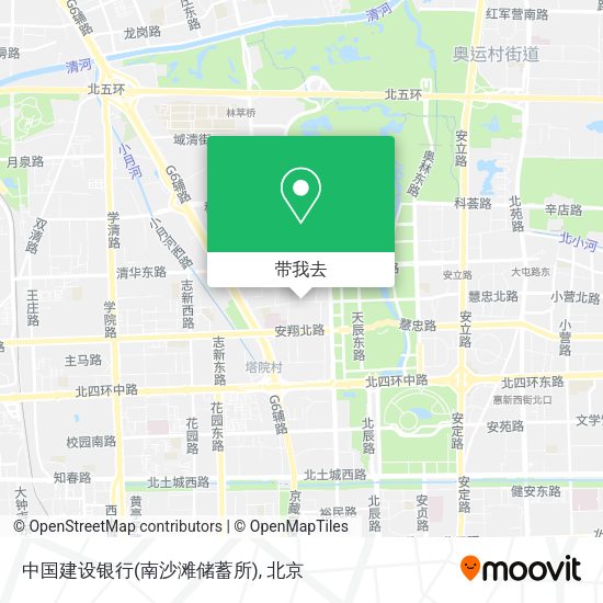 中国建设银行(南沙滩储蓄所)地图