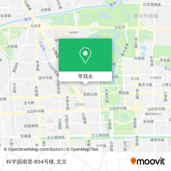 科学园南里-804号楼地图