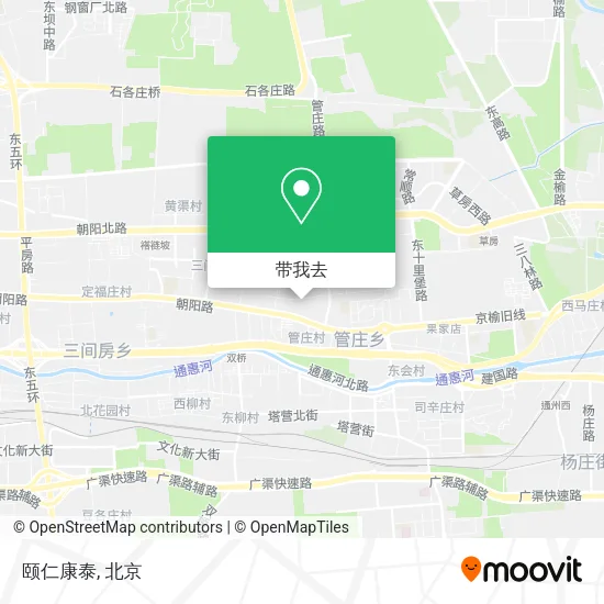 颐仁康泰地图