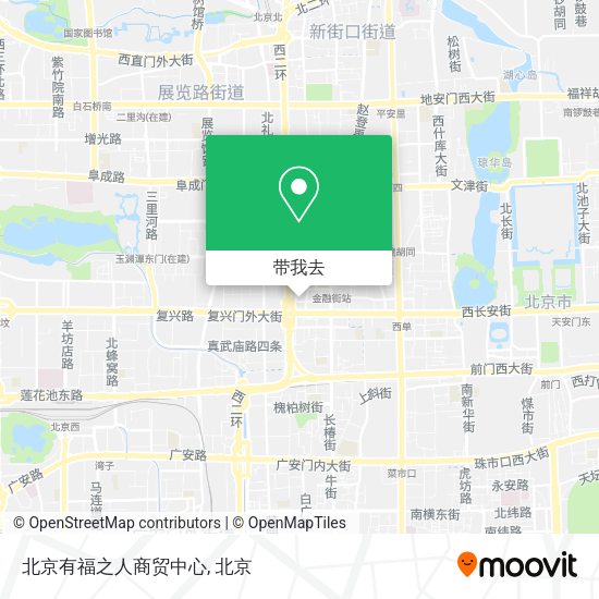 北京有福之人商贸中心地图