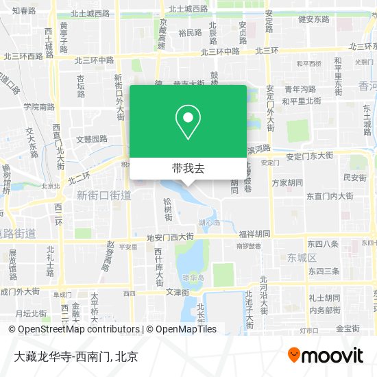 大藏龙华寺-西南门地图