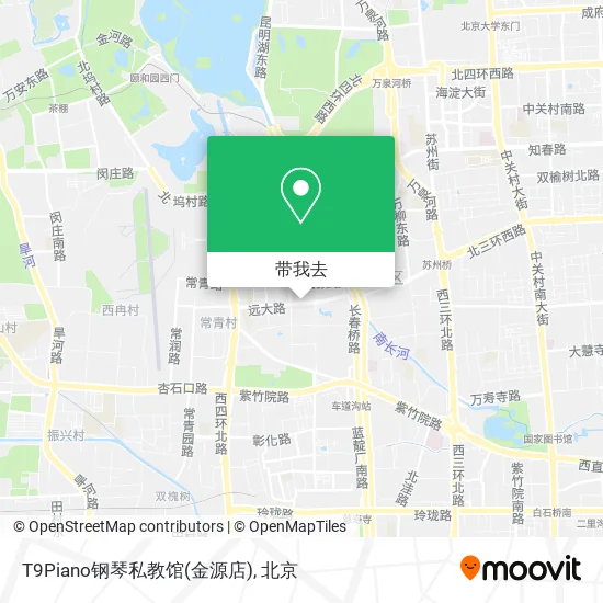 T9Piano钢琴私教馆(金源店)地图