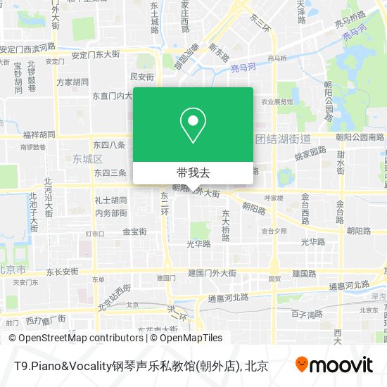 T9.Piano&Vocality钢琴声乐私教馆(朝外店)地图