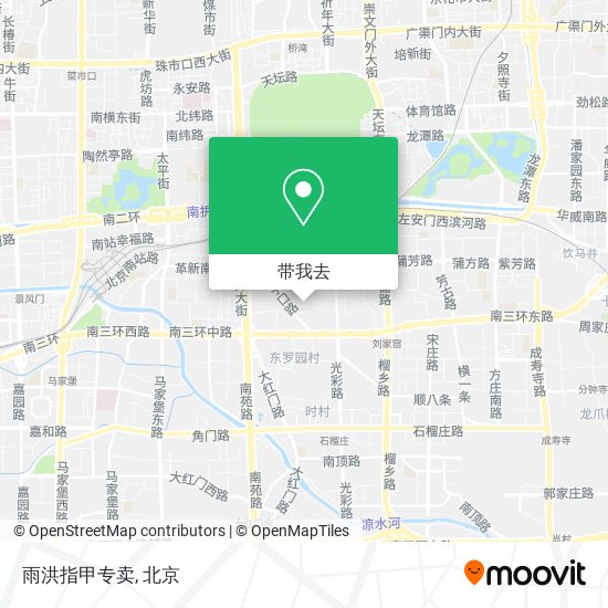 雨洪指甲专卖地图