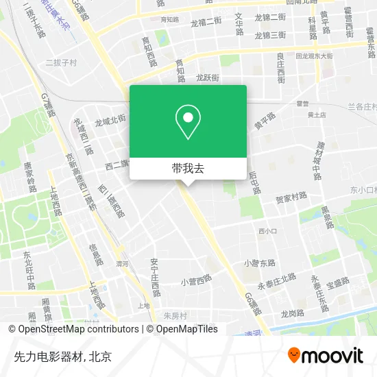 先力电影器材地图