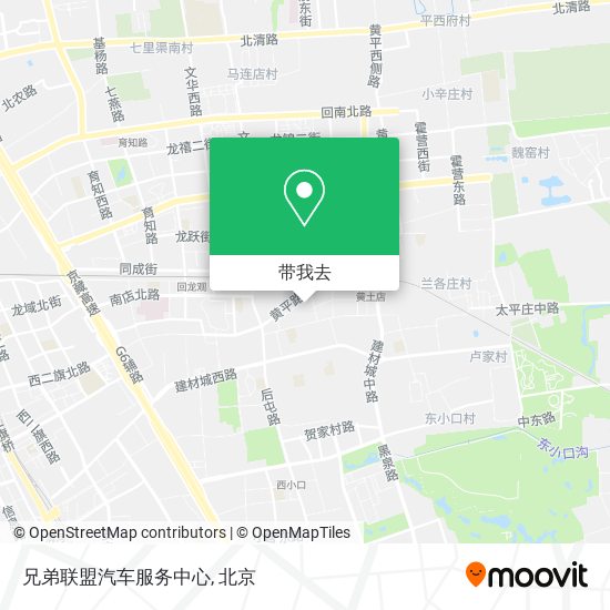 兄弟联盟汽车服务中心地图