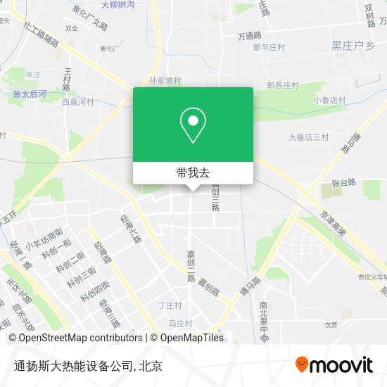 通扬斯大热能设备公司地图