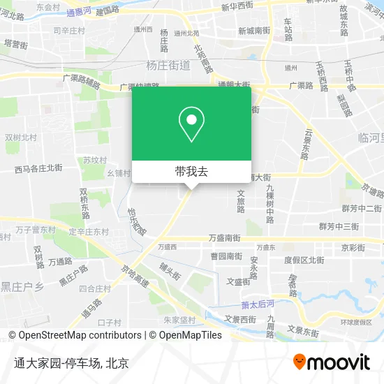 通大家园-停车场地图