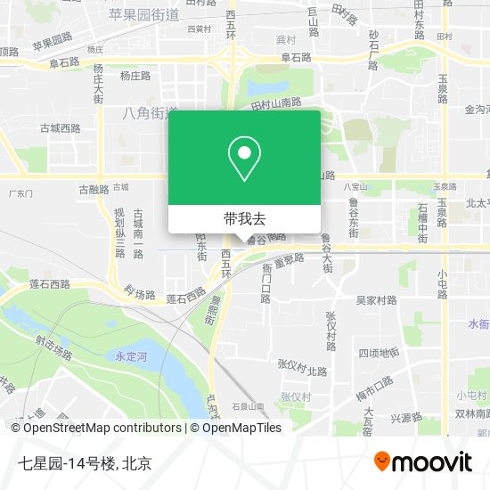 七星园-14号楼地图