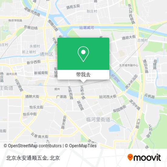 北京永安通顺五金地图