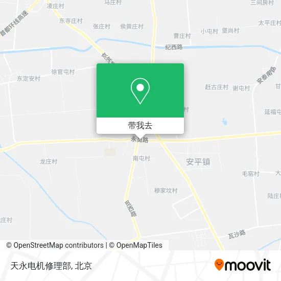 天永电机修理部地图