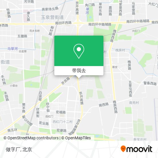做字厂地图