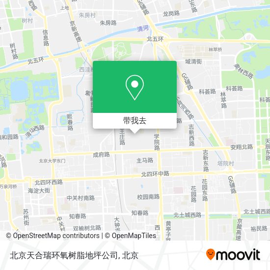 北京天合瑞环氧树脂地坪公司地图