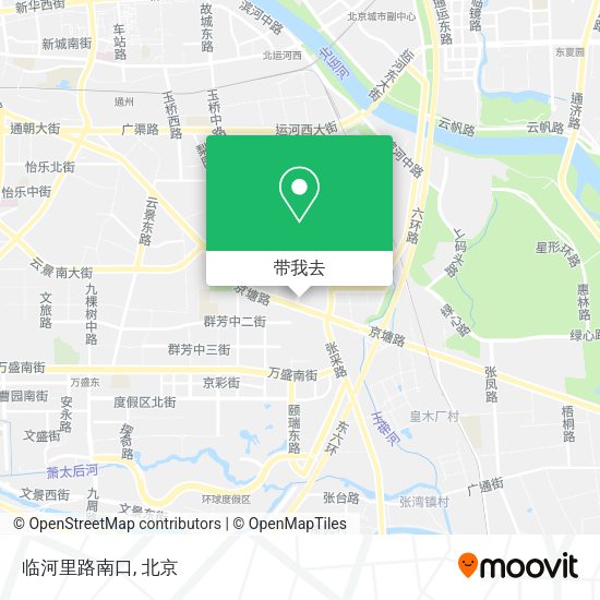 临河里路南口地图