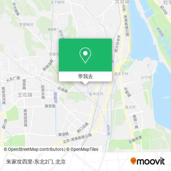 朱家坟四里-东北2门地图