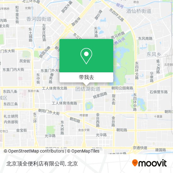 北京顶全便利店有限公司地图