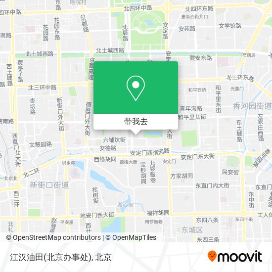 江汉油田(北京办事处)地图
