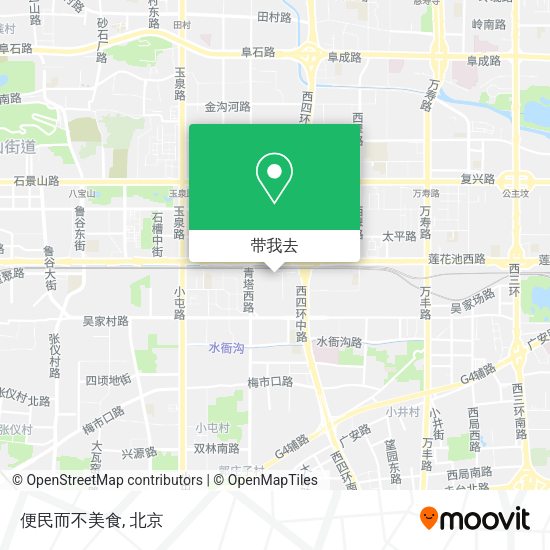 便民而不美食地图