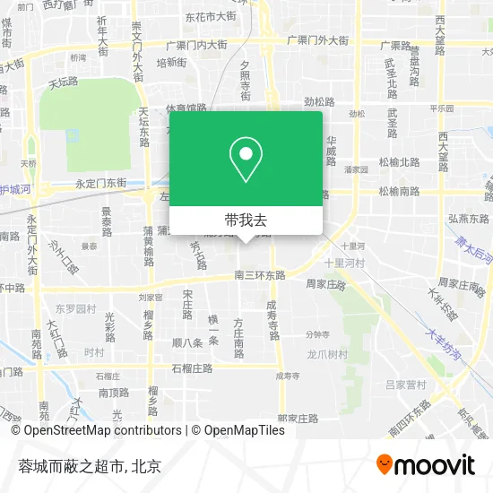 蓉城而蔽之超市地图