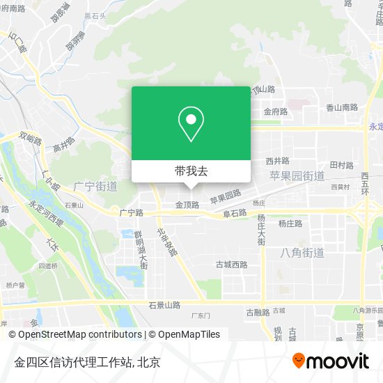金四区信访代理工作站地图