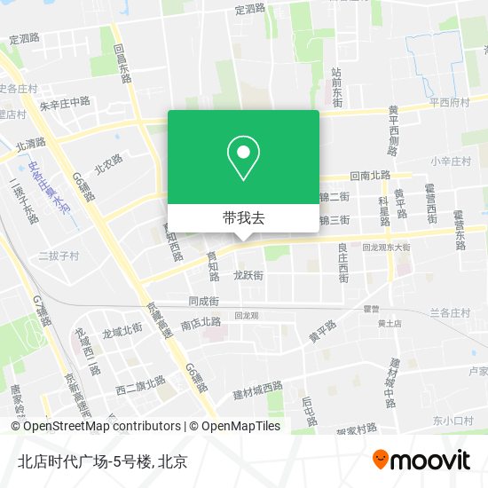北店时代广场-5号楼地图