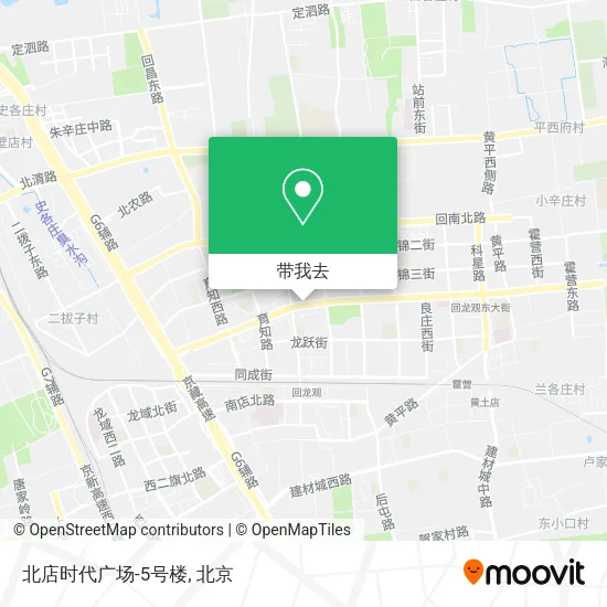 北店时代广场-5号楼地图