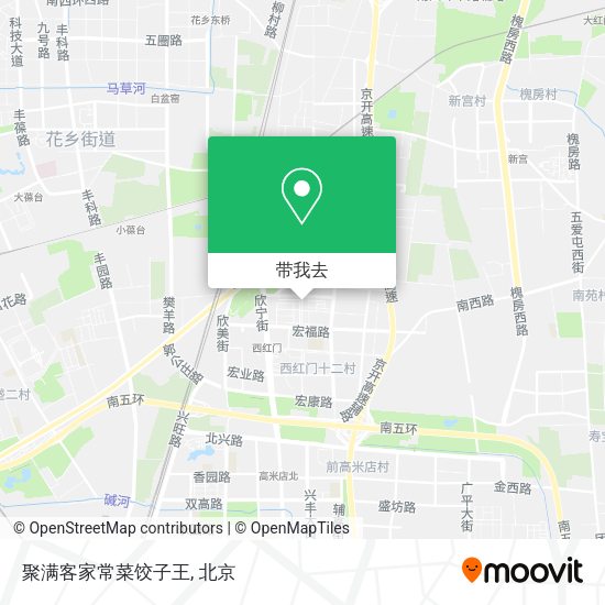聚满客家常菜饺子王地图