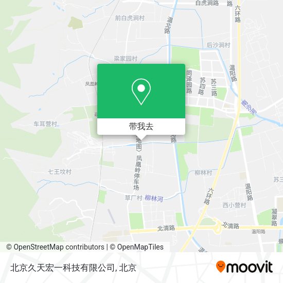 北京久天宏一科技有限公司地图