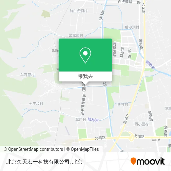 北京久天宏一科技有限公司地图