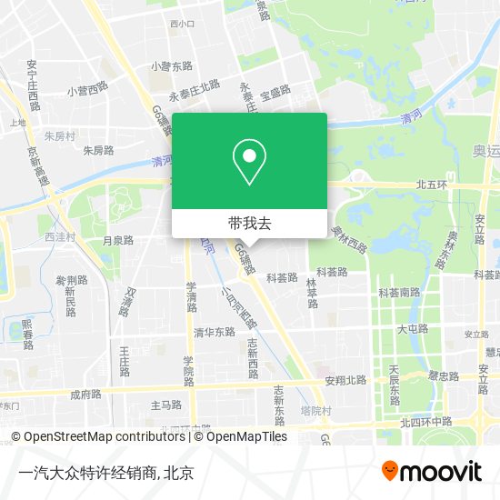 一汽大众特许经销商地图