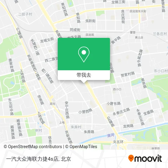 一汽大众海联力捷4s店地图