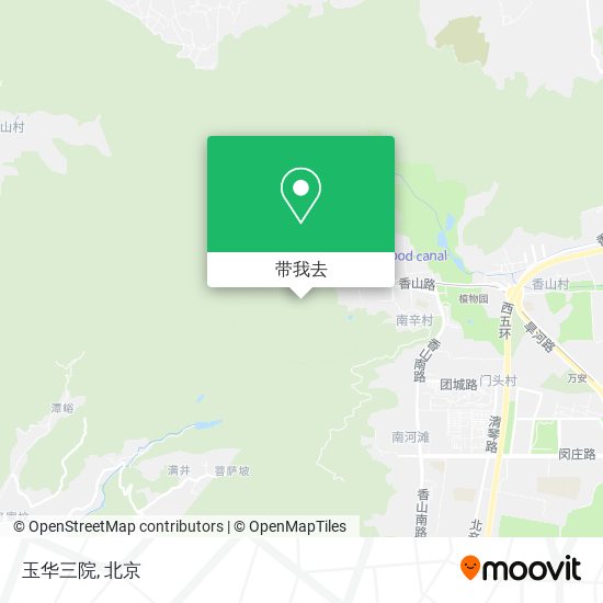 玉华三院地图