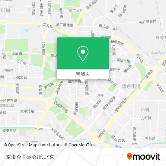 京潮会国际会所地图