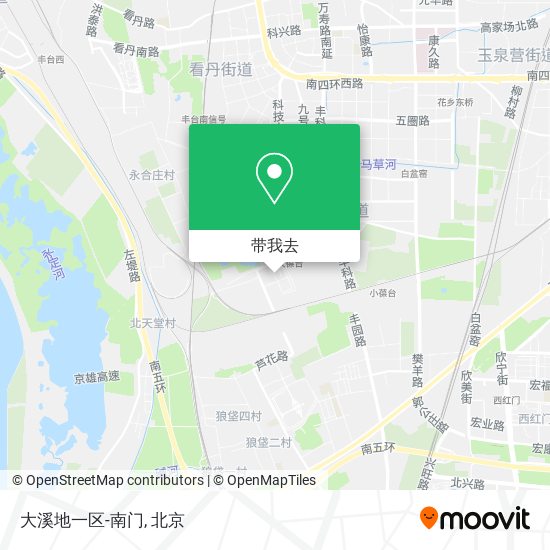 大溪地一区-南门地图