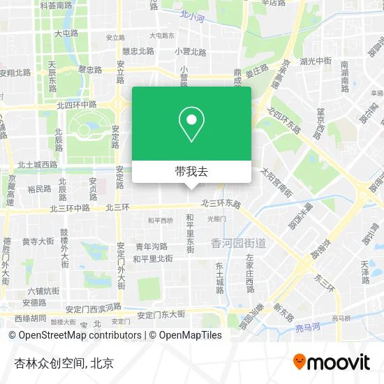 杏林众创空间地图