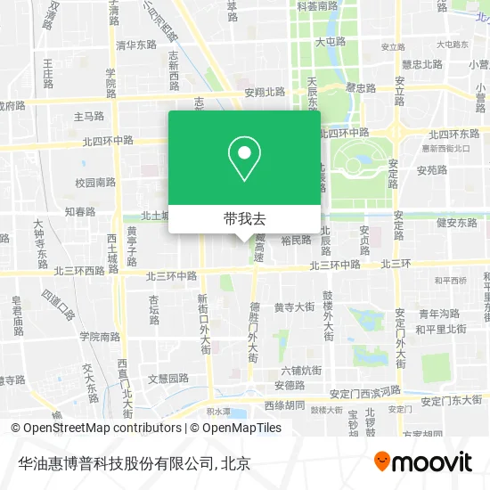 华油惠博普科技股份有限公司地图
