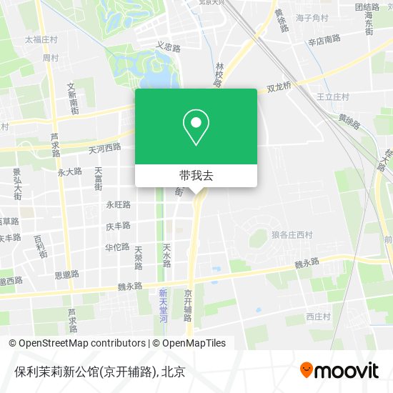 保利茉莉新公馆(京开辅路)地图