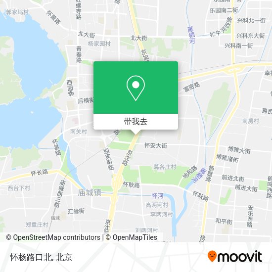 怀杨路口北地图