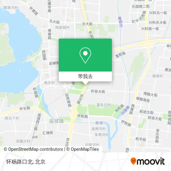 怀杨路口北地图